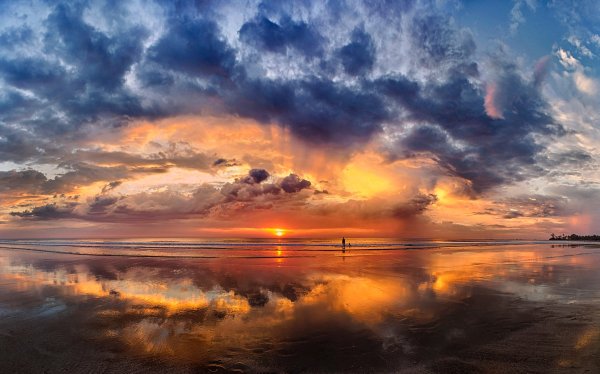 Закат панорама