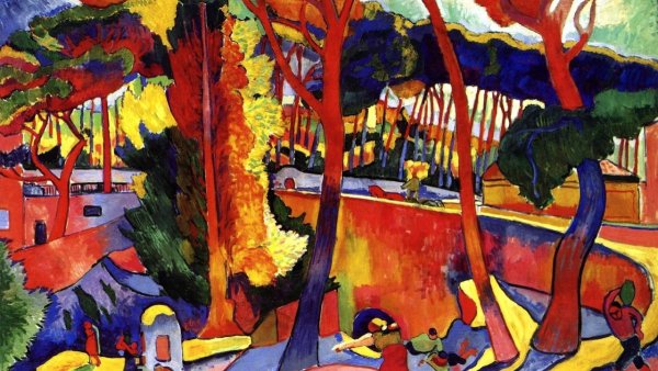 Андре дерен young girl