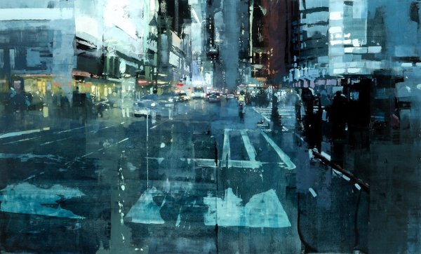 Джереми Манн урбанистические пейзажи