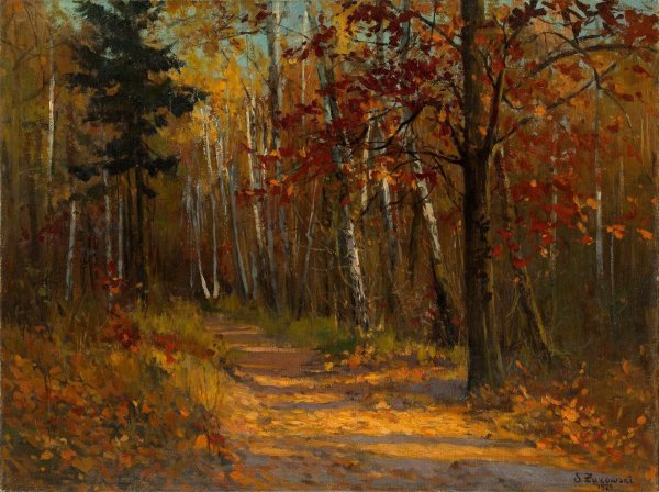 Живопись Станислав Юлианович Жуковский осень