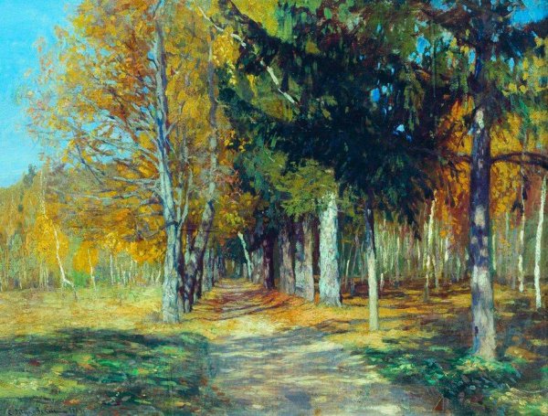 Жуковский Станислав Юлианович (1873-1944) «осенняя вода»