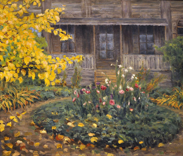 Станислав Жуковский "Княжеский дом осенью"