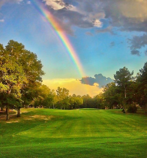 "Пейзаж с радугой" Роберт Данкансон