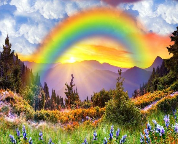 Красивая Радуга