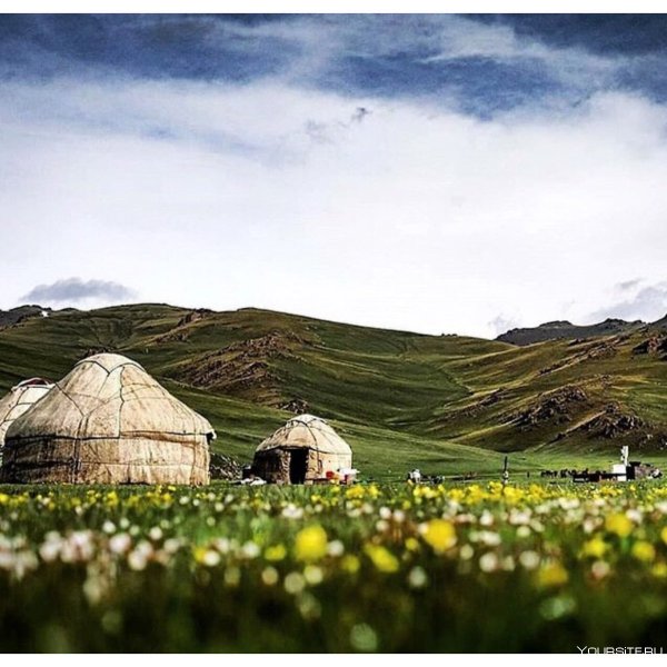 Юрты в Казахстане