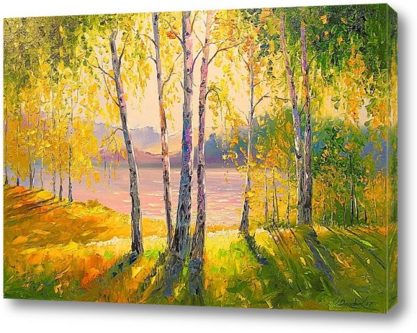 Солнечные пейзажи маслом