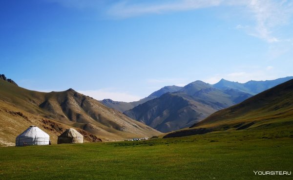 Kyrgyzstan nature юрта