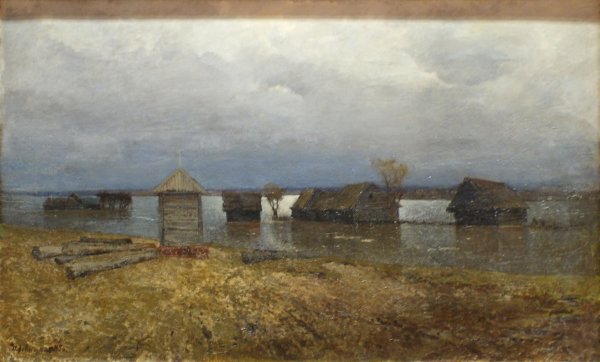 Левитан деревня