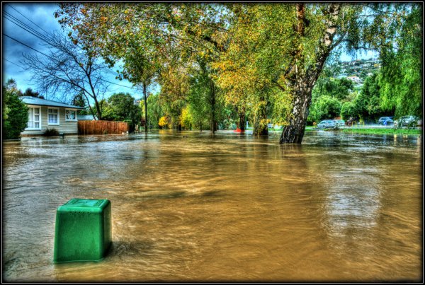 Пейзаж с наводнением/м