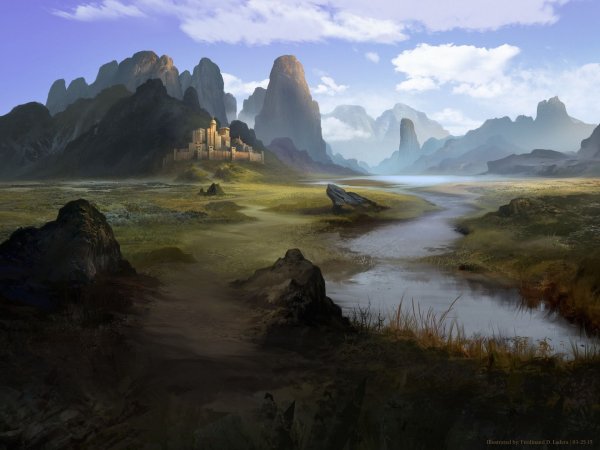 Концепт арты пейзажи