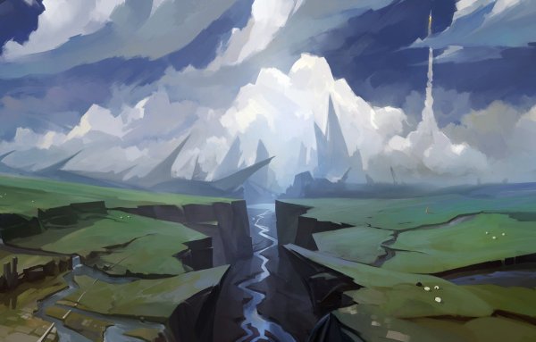 Концепт арты пейзажи