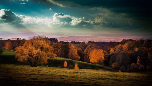 Осенний пейзаж HD