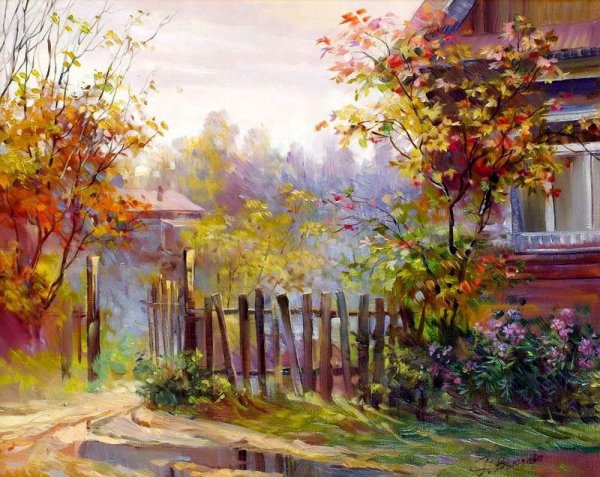 Художник Graham Gercken зима