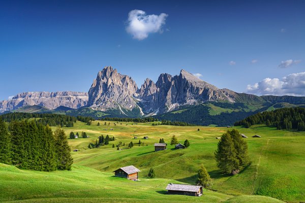 Долина Фунес Доломитовые Альпы Италия