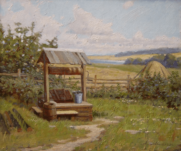 Колодец на Околице деревни