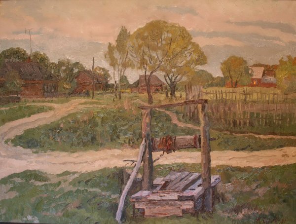 Старенькая деревенька в живописи,Сергей Пантелеев