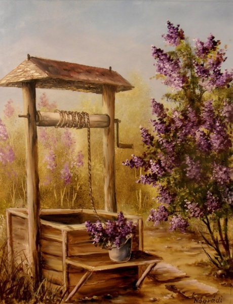 Деревенский колодец