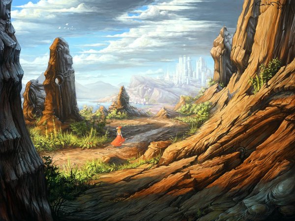 Пейзажи в стиле арт