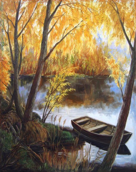 Осень художник Былич Александр Леонидович