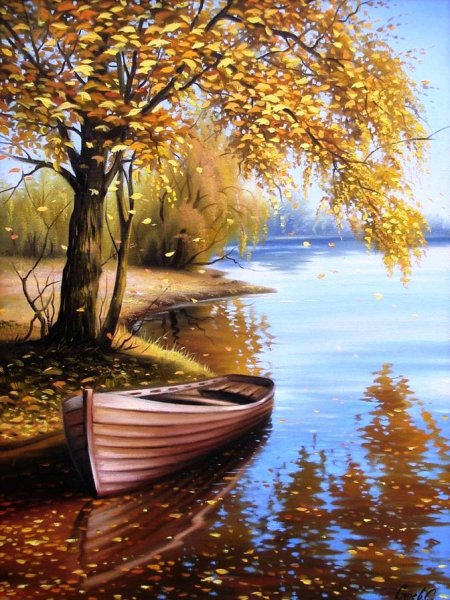 Сергей Стоев осенний пейзаж