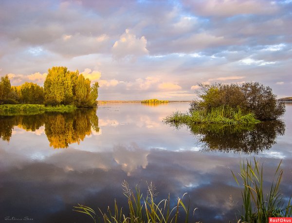 Волга осенью Кострома