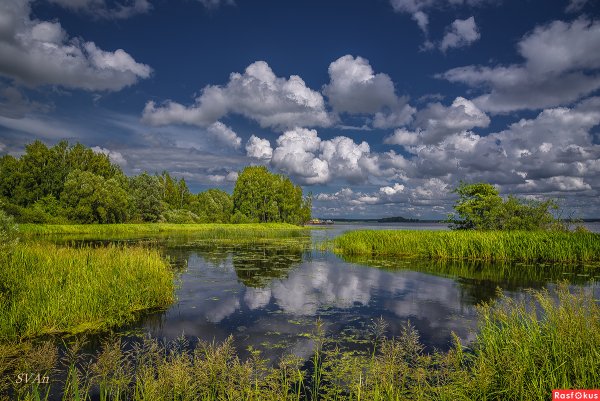 Река Волга Поволжье