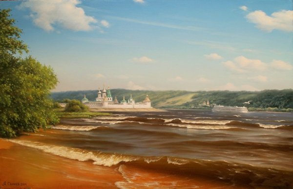 Река Волга Волжский