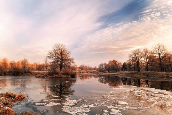Красивые ноябрьские пейзажи