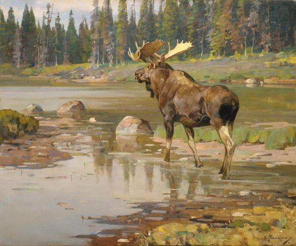 Художник Карл Рунгиус картины