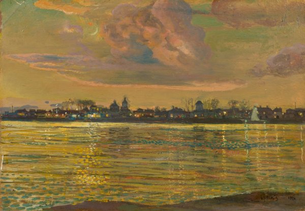 Исаак Бродский аллея парка