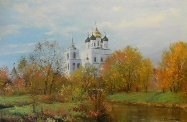 Псковский художник Светличный