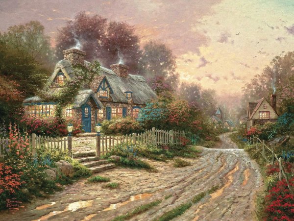 Томас Кинкейд Rosebud Cottage