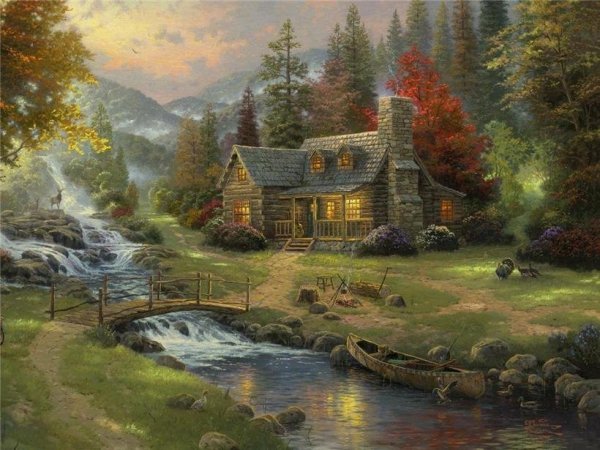 Томас Кинкейд картины