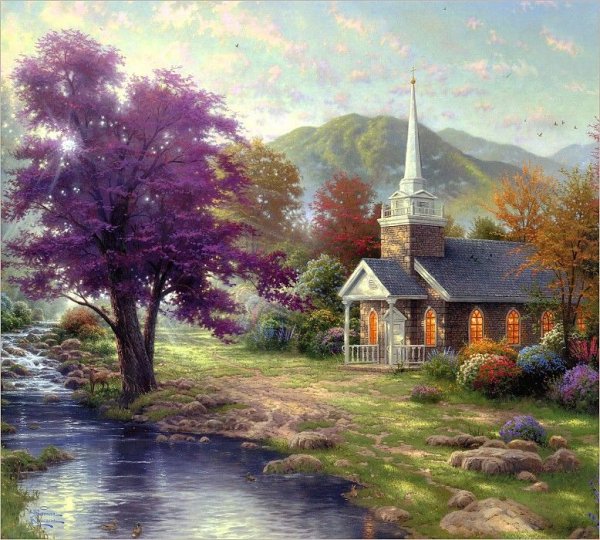 Томас Кинкейд картины