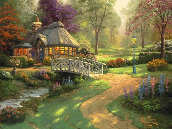 Томас Кинкаде осень