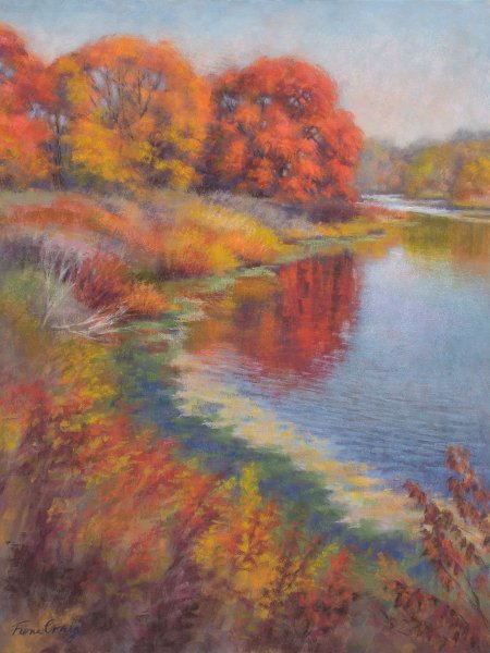 Живопись - Фиона Крейг, горные пейзажи