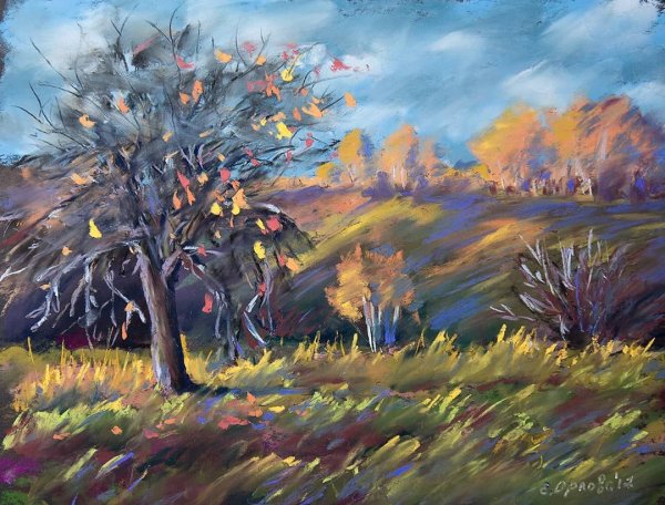 Елена Орлова художник пастелист