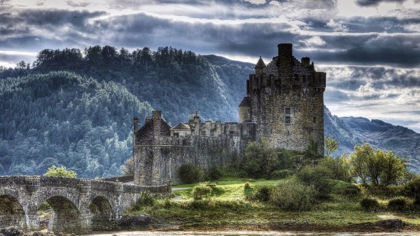 Замки Шотландии Эйлен д