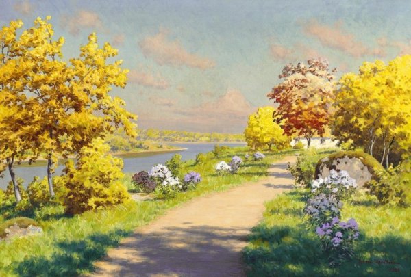 Шведский художник Johan Krouthen