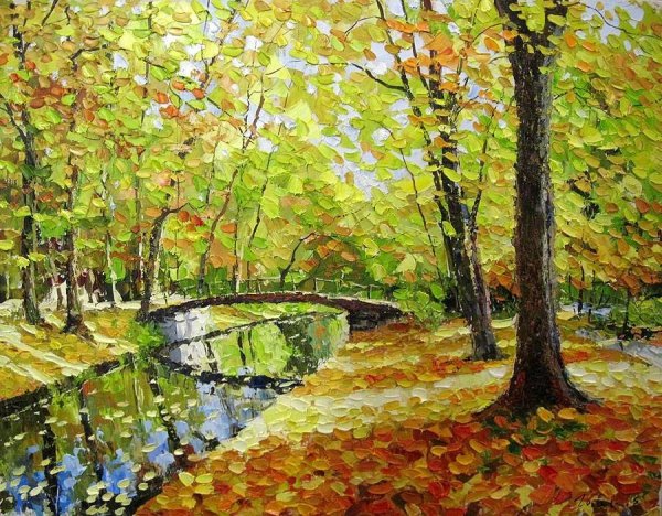 Картина осень