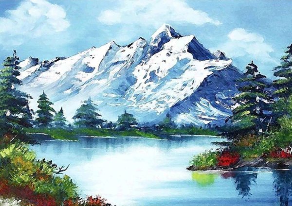 Боб Росс горы