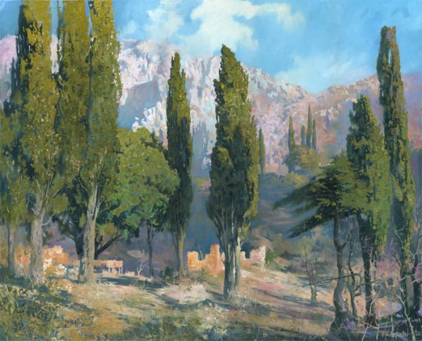 Поленов художник кипарисы