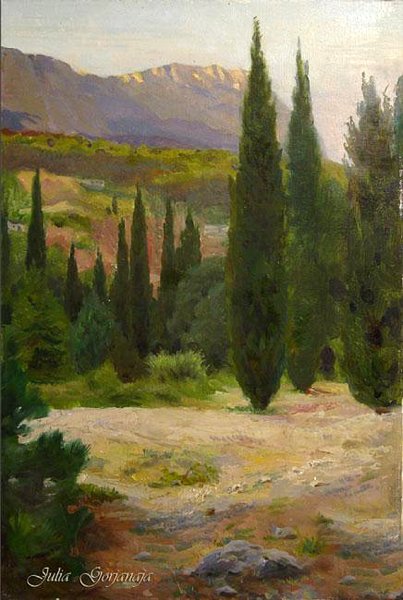 Батурин Крымский пейзаж