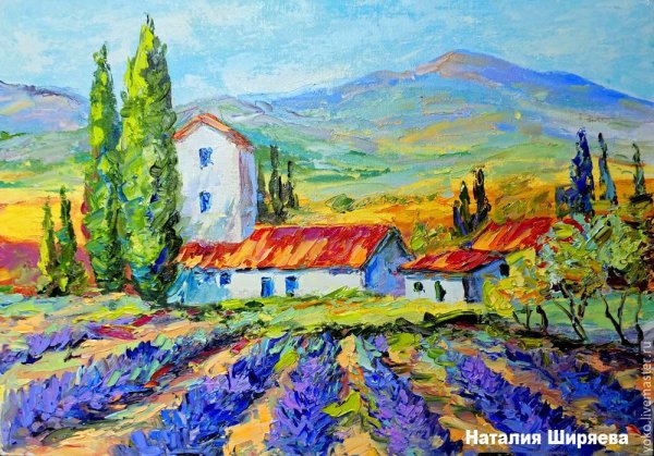 Тоскана в живописи импрессионистов