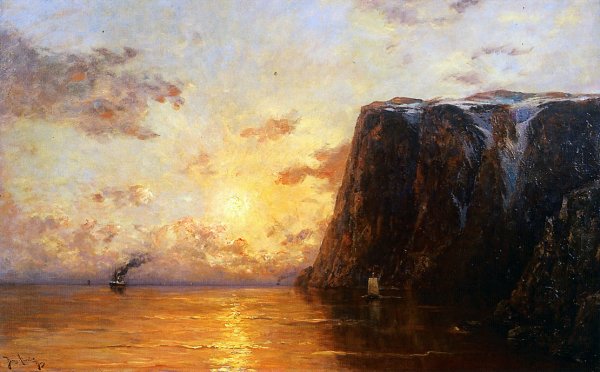 Вид на море у Схевенингена