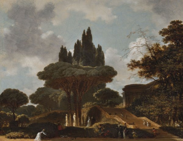 Жан Оноре Фрагонар пейзажи