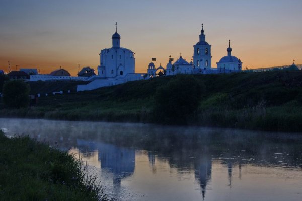 Ночной зимний Ульяновск