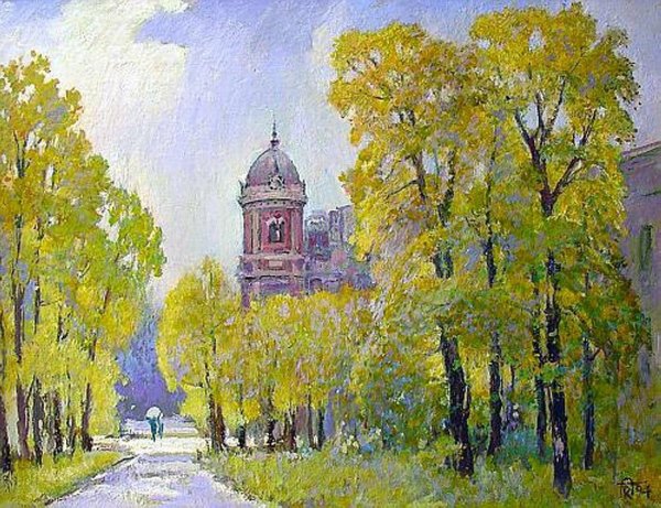 Ульяновск осень Волга