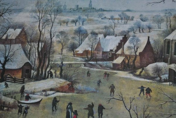 Питер брейгель старший зимний пейзаж