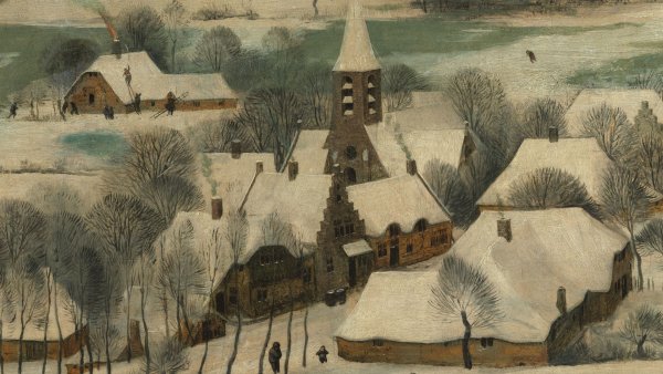 Питер брейгель зимний пейзаж